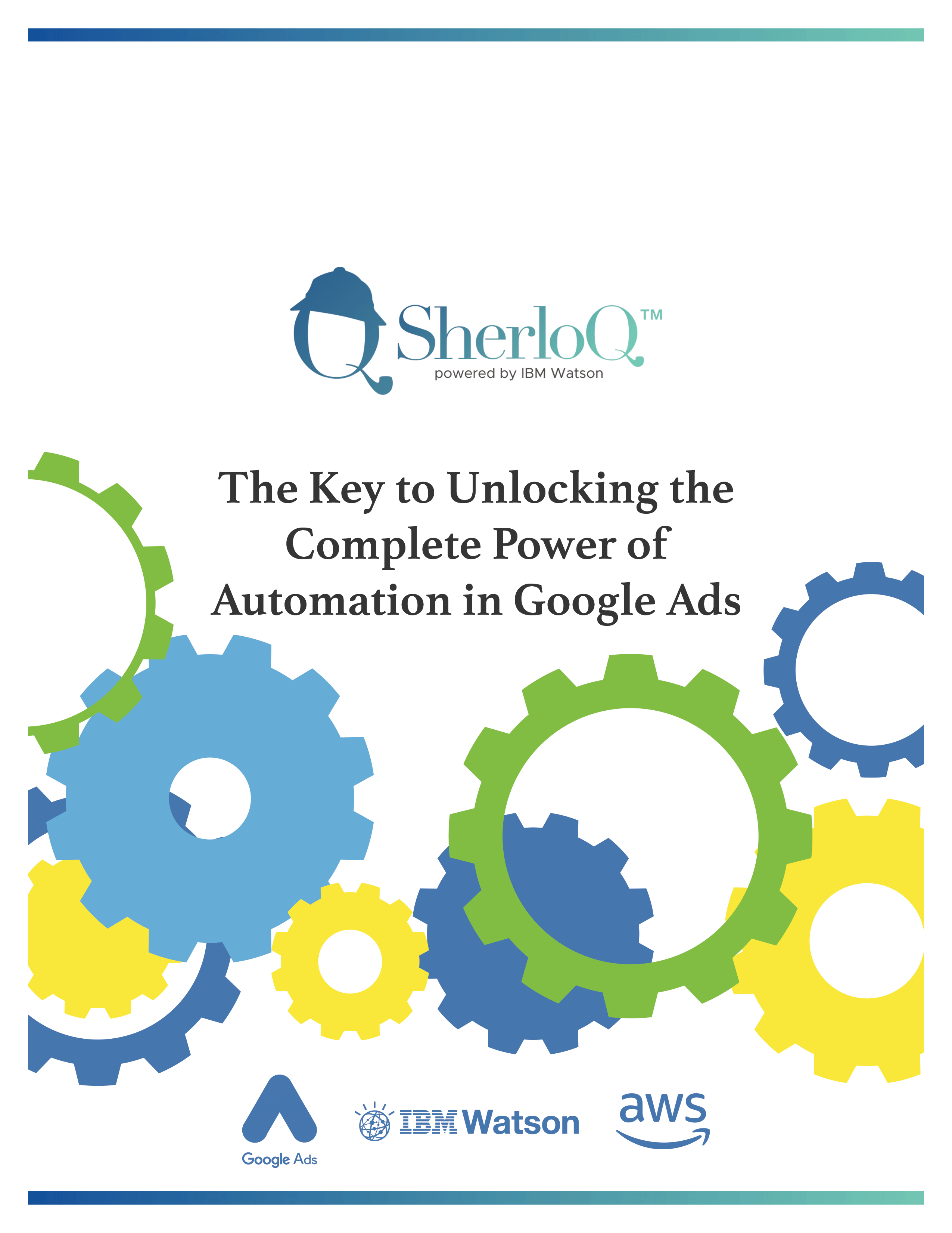 SherloQ Automation cover sheet
